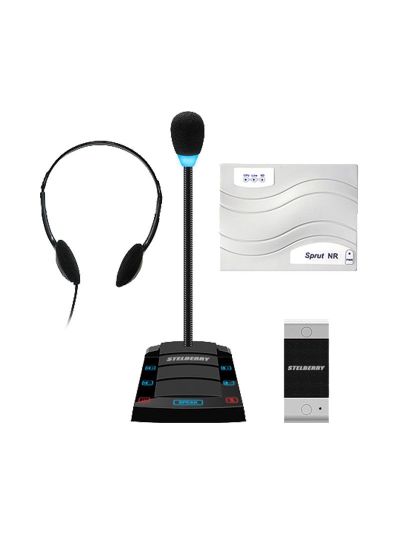 SX-411 / 4 канала комплекc переговорного устройства Stelberry