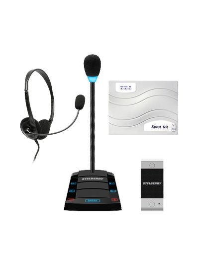 SX-412 / 1 канал комплекc переговорного устройства Stelberry