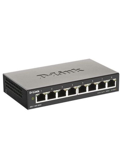 DL-DGS-1100-08V2 коммутатор D-Link