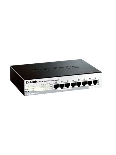 DL-DES-1210-08P/C2A PoE коммутатор D-Link
