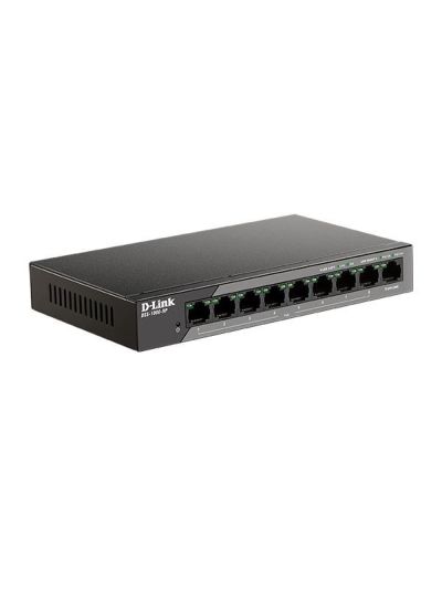 DL-DSS-100E-9P/A1A PoE коммутатор D-Link
