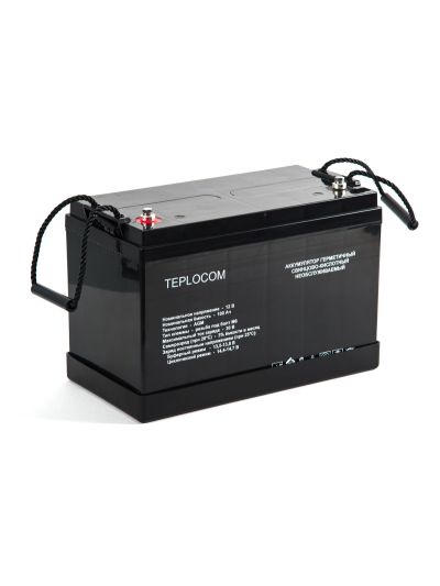 TEPLOCOM 100Ач аккумулятор Бастион