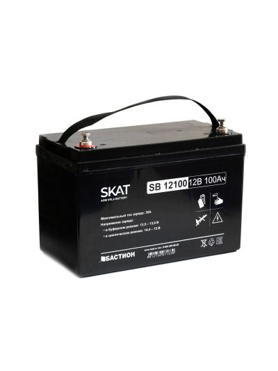 SKAT SB 12100 аккумулятор Бастион
