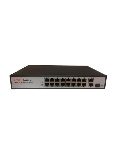 TI-216P PoE коммутатор True IP