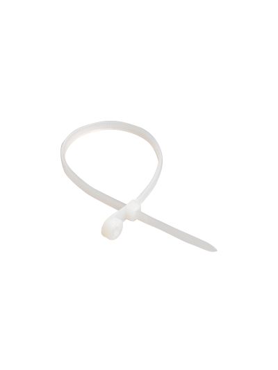 Хомут-стяжка 100х2,5 с отверстием (100шт.) бесц. Cieffeplast