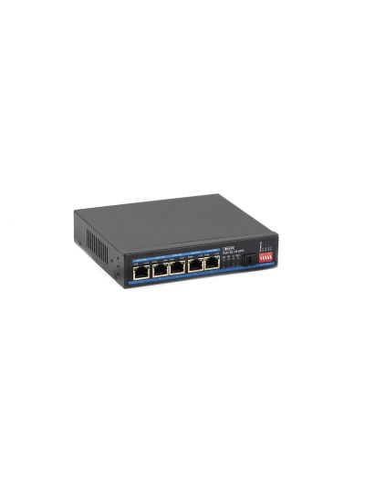 SKAT PoE-5E-1S UPS PoE коммутатор Бастион