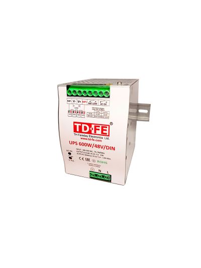 UPS 600W/48V/DIN блок бесперебойного питания Faraday