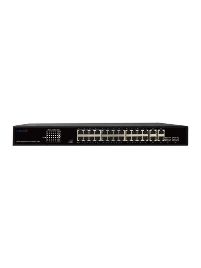TR-NS14282С-370-24PoE PoE коммутатор Trassir