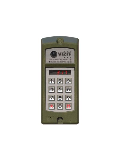 БВД-317FCBW блок вызова Vizit