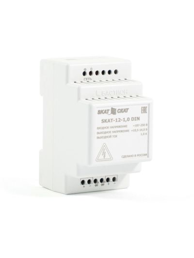 SKAT-12-1.0 DIN блок беспербойного питания Бастион