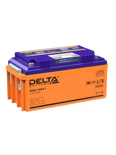 DTM 1265 I (с LCD дисплеем) аккумулятор Delta