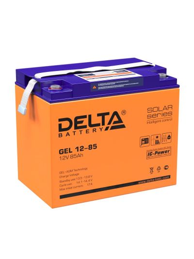GEL 12-85 аккумулятор Delta