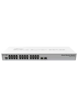 MikroTik CRS326-24G-2S+RM коммутатор