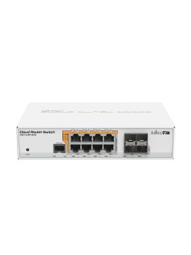 MikroTik CRS112-8P-4S-IN PoE коммутатор