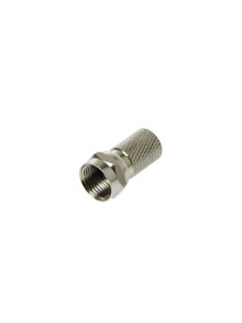 Коннектор F на RG-6 (цинк)