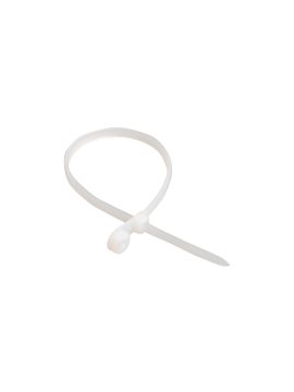 Хомут-стяжка 100х2,5 с отверстием (100шт.) бесц. Cieffeplast