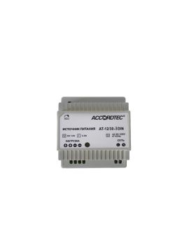 AT-12/30-3 DIN блок питания AccordTec