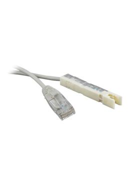 PC-110-RJ45-1P-CX-1M-LSZH-GY коммутационный шнур 1м. Hyperline