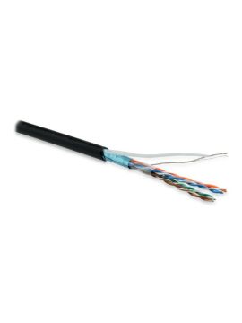 FUTP4-C5E-P26-IN-LSZH-BK-100 F/UTP кат.5е, 4 пары, 0,48 LSZH нг(А)-HF кабель витая пара Hyperline