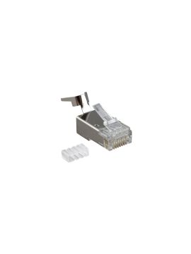 PLUG-8P8C-UV-C6-TW-SH-10 RJ-45 коннектор 8P-8C экранированный Hyperline