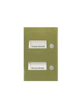 BS-424-2 кнопочная панель Vizit